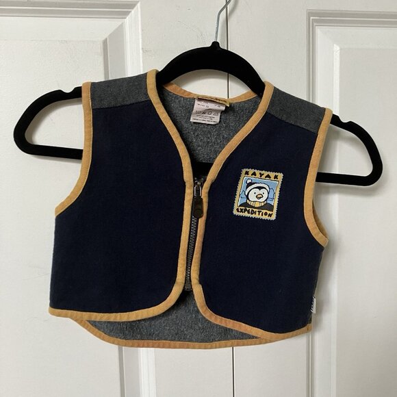 Vintage Pickles Vest Infant Baby 3x Kayak Expedition Polar Bear Penguin 90s Y2K - Picture 1 of 5